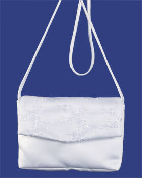 6.2.52  Satin and lace communion handbag 