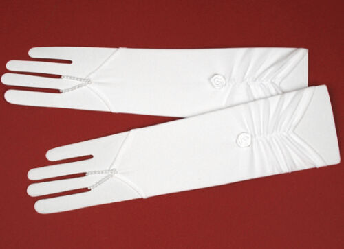 6.3.4./30 Long fingerless communion gloves 