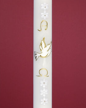 45CHR17B  Baptism candle