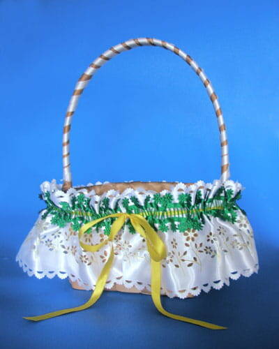 III /BZI  Easter decoration on the basket