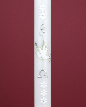 45CHR17BSR  Baptism candle 