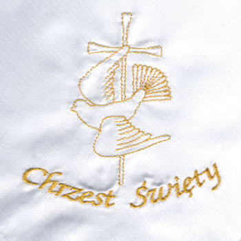 1.5.20.ZL  Christening robe - handkerchief