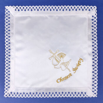 1.5.20.ZL  Christening robe - handkerchief