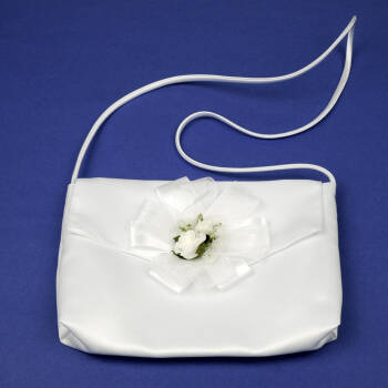 6.2.73  Satin communion handbag 