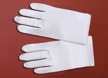 6.3.2./27  Short plain communion gloves, size  ”L” 