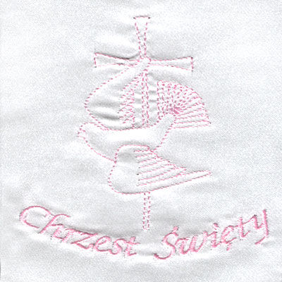 1.5.20.R  Christening robe - handkerchief