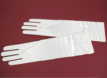 6.3.4./15  Long fingerless communion gloves 