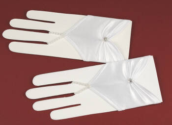 6.3.5./35  Short fingerless communion gloves 