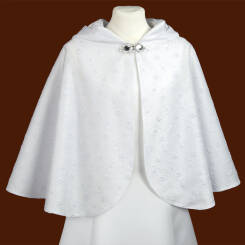 K53 Lace cape with a hood