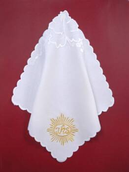 3.1.17.ZL  First communion handkerchief