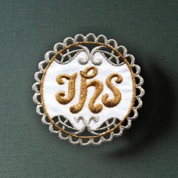 6.1.21  Communion emblem  "IHS-13" -termofolia