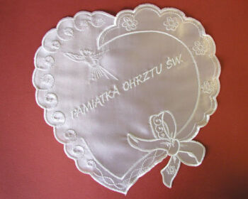 1.7.7.B  Christening robe - heart