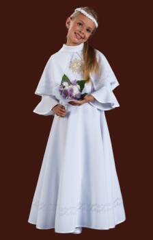 24M-1/S  Beautiful communion alb for girls