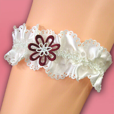 Satin garter