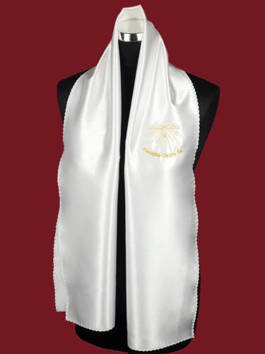 1.8.1.ZL  Christening robe - shawl