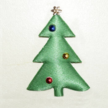 A159(50) Satin Christmas tree-small