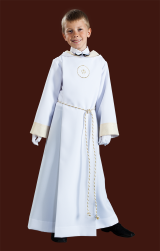 32/S  Elegant communion alb for boys