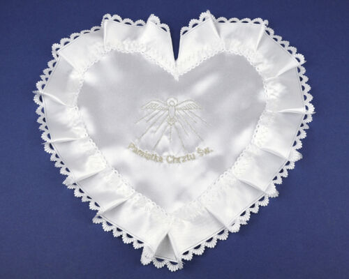 1.7.3.SR  Szatka do chrztu - serce z Duchem Św.