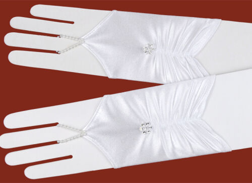 6.3.6./43 Midi-long fingerless communion gloves 