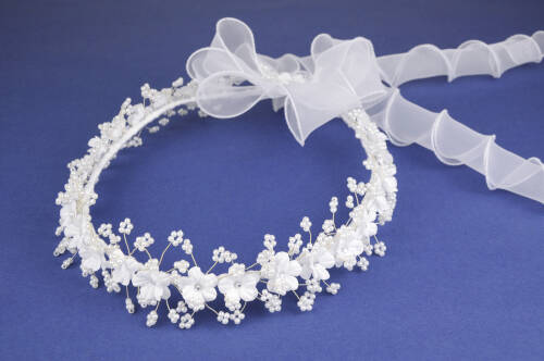 6.4./730 Communion wreath with pearl beads