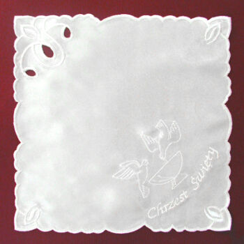 1.5.13.B  Christening robe - handkerchief