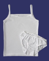 White underwear set  "ŁUCJA"