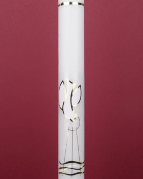 45CHN12  Baptism candle 