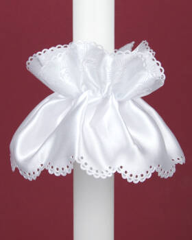 5.1.86.B  Communion candle decoration with IHS motif