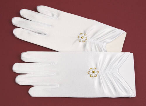6.3.3./36  Communion gloves with golden ornament